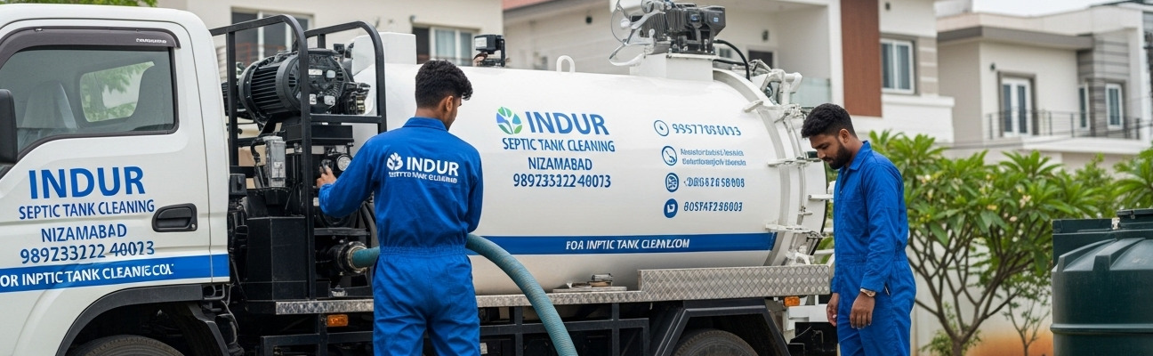 Complete septic system maintenance services in Nizamabad
