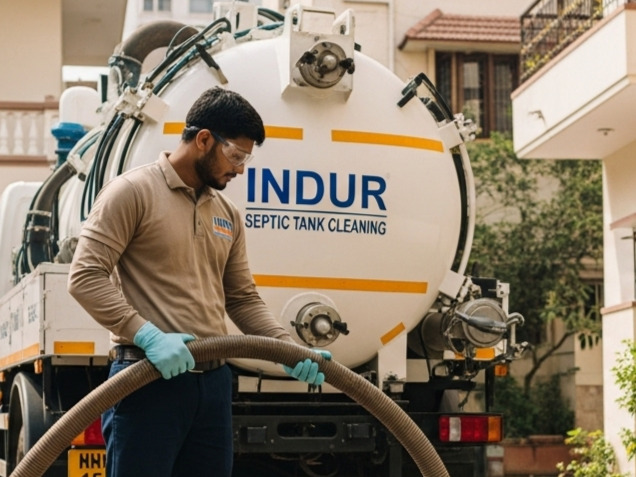 Indur Septic Tank Cleaning team working professionally in Nizamabad